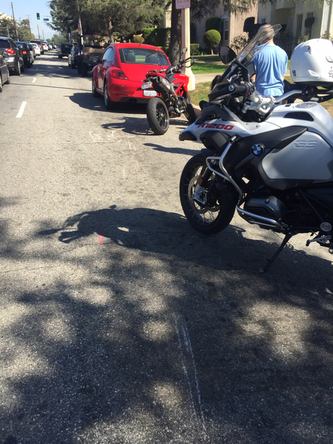 I like it better when the skid marks I leave are black.